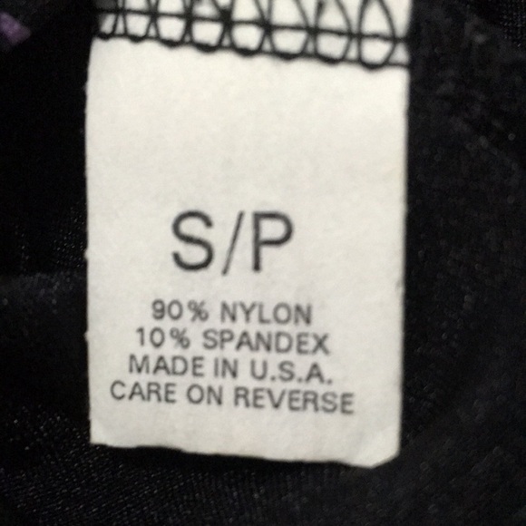 Briggs New York Petite Black & Purple Floral Small Dress - Picture 9 of 9